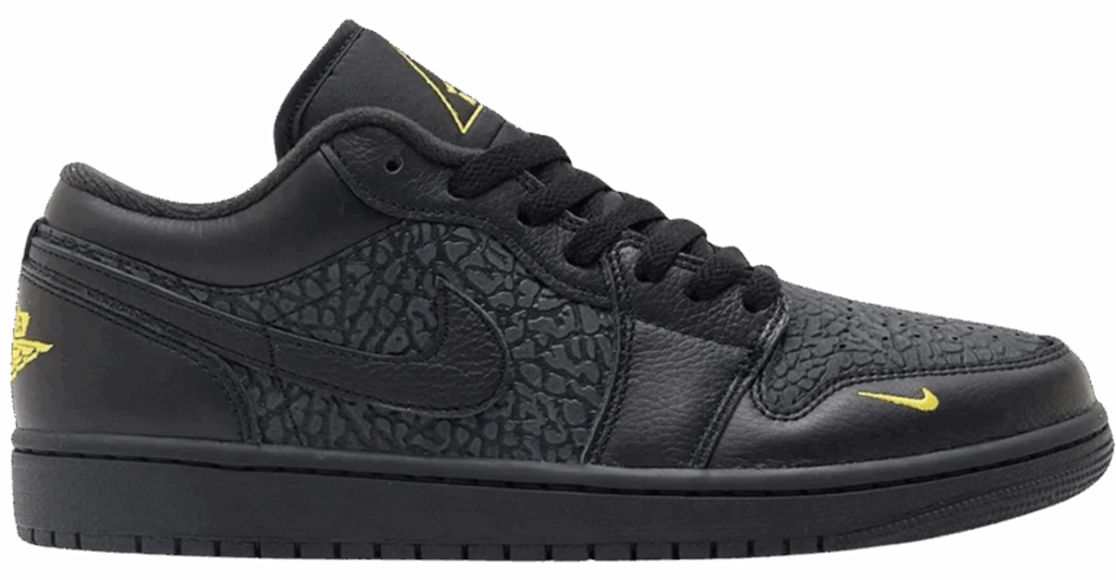 Giày Nike Air Jordan 1 Low ‘Black Elephant Print’ IM6568-010