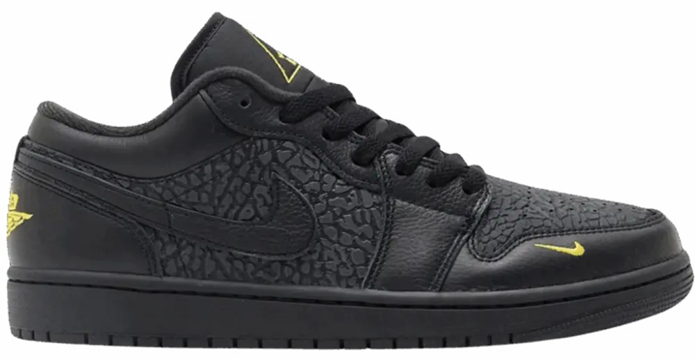 Giày Nike Air Jordan 1 Low ‘Black Elephant Print’ IM6568-010