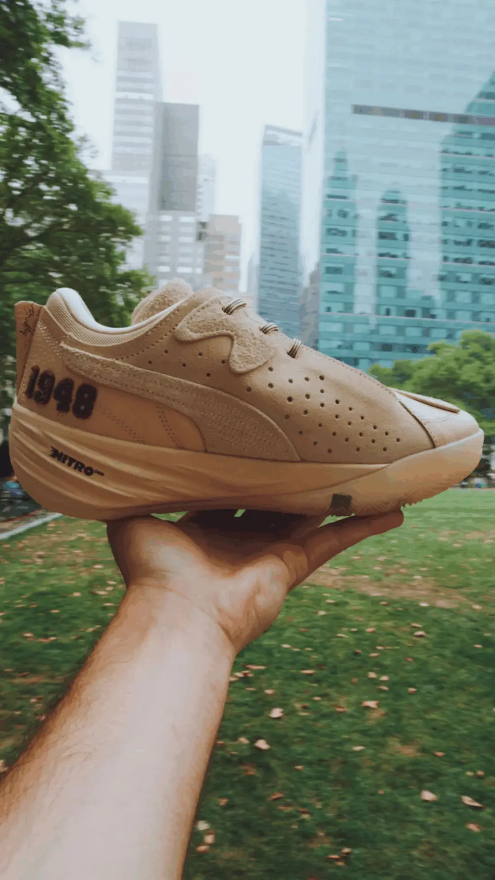 Giày Puma All-Pro Nitro 2 'Canvas' 312311-01 - Ảnh 3
