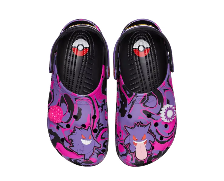 Alternative view of Dép Crocs Classic Clog ‘Pokémon Gengar’ 210244-001