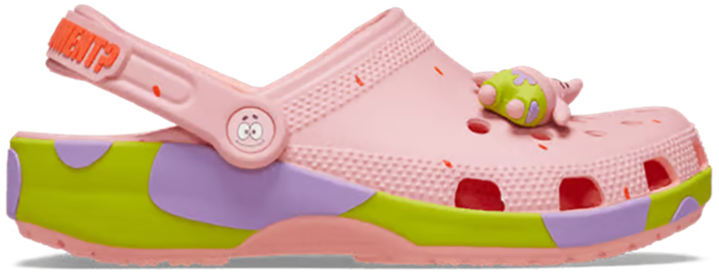 Dép Crocs Classic Clog Spongebob Patrick Melon ‘Pink’ 209479-737