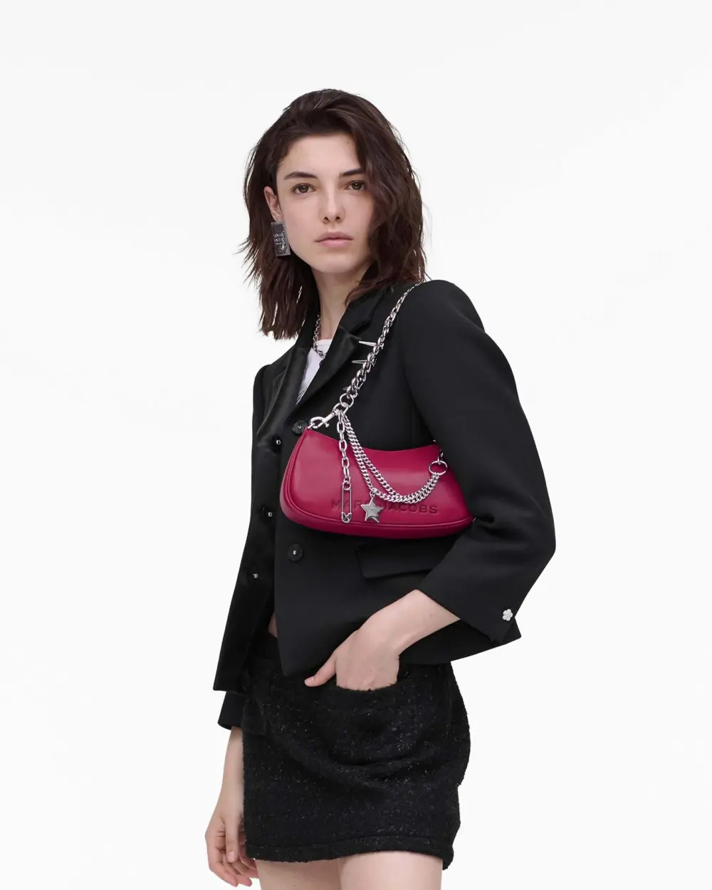 Túi Marc Jacobs Star Charm Shoulder Bag 'Pink' 2R4HSH038H02-986 - Ảnh 4