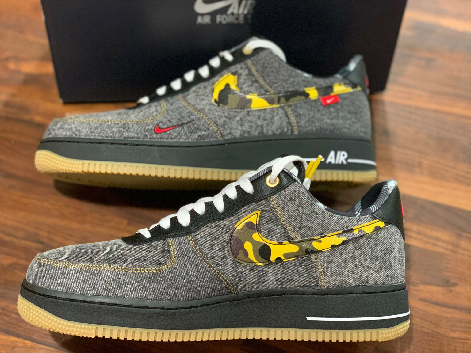 Giày Nike Air Force 1 Low ‘Camo Denim Remix’ DB1964-001 - Ảnh 6