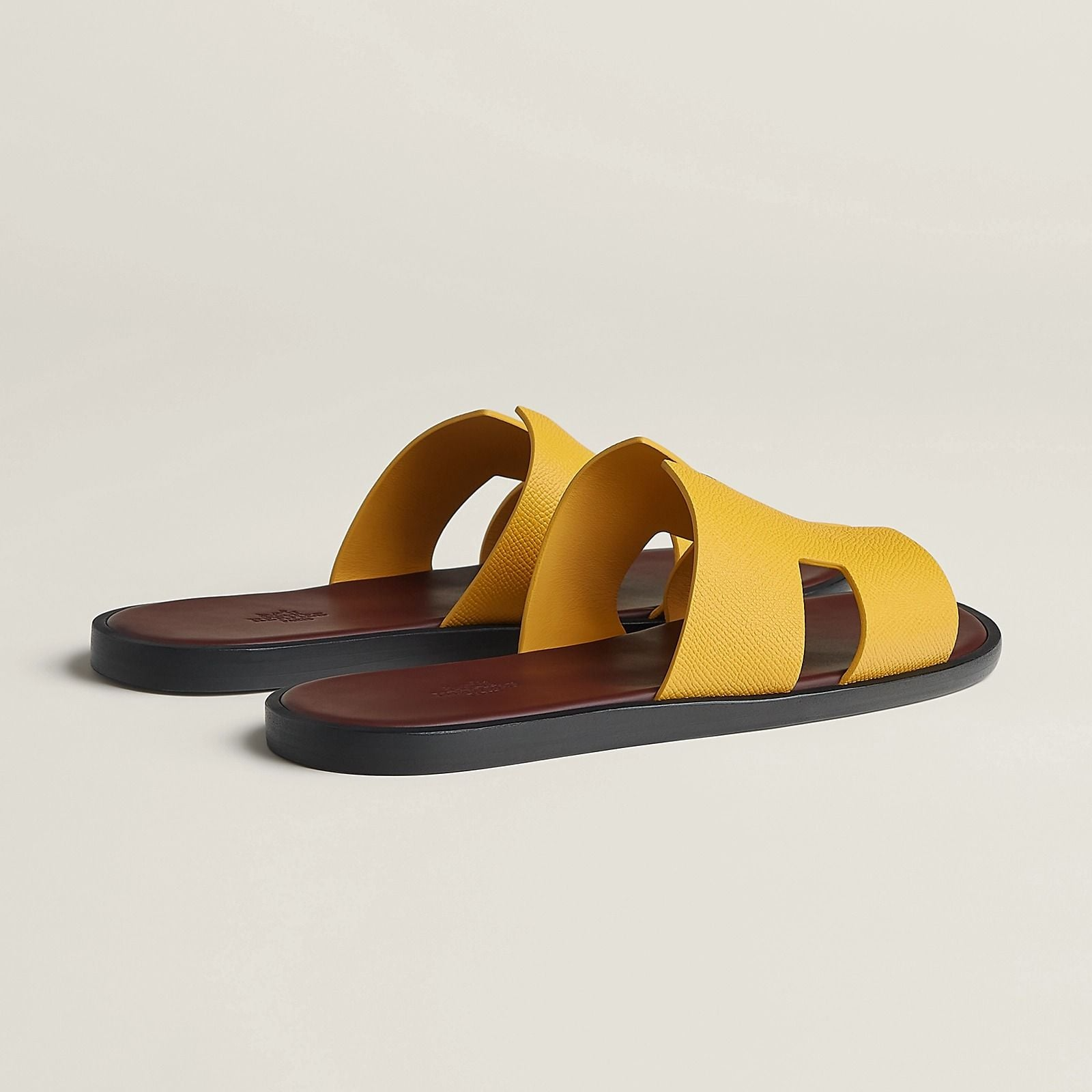 Dép Hermes Izmir Sandal 'Jaune Soleil' H221824ZH15400 - Ảnh 3