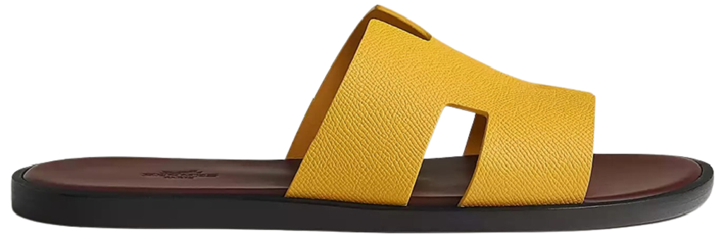 Dép Hermes Izmir Sandal 'Jaune Soleil' H221824ZH15400