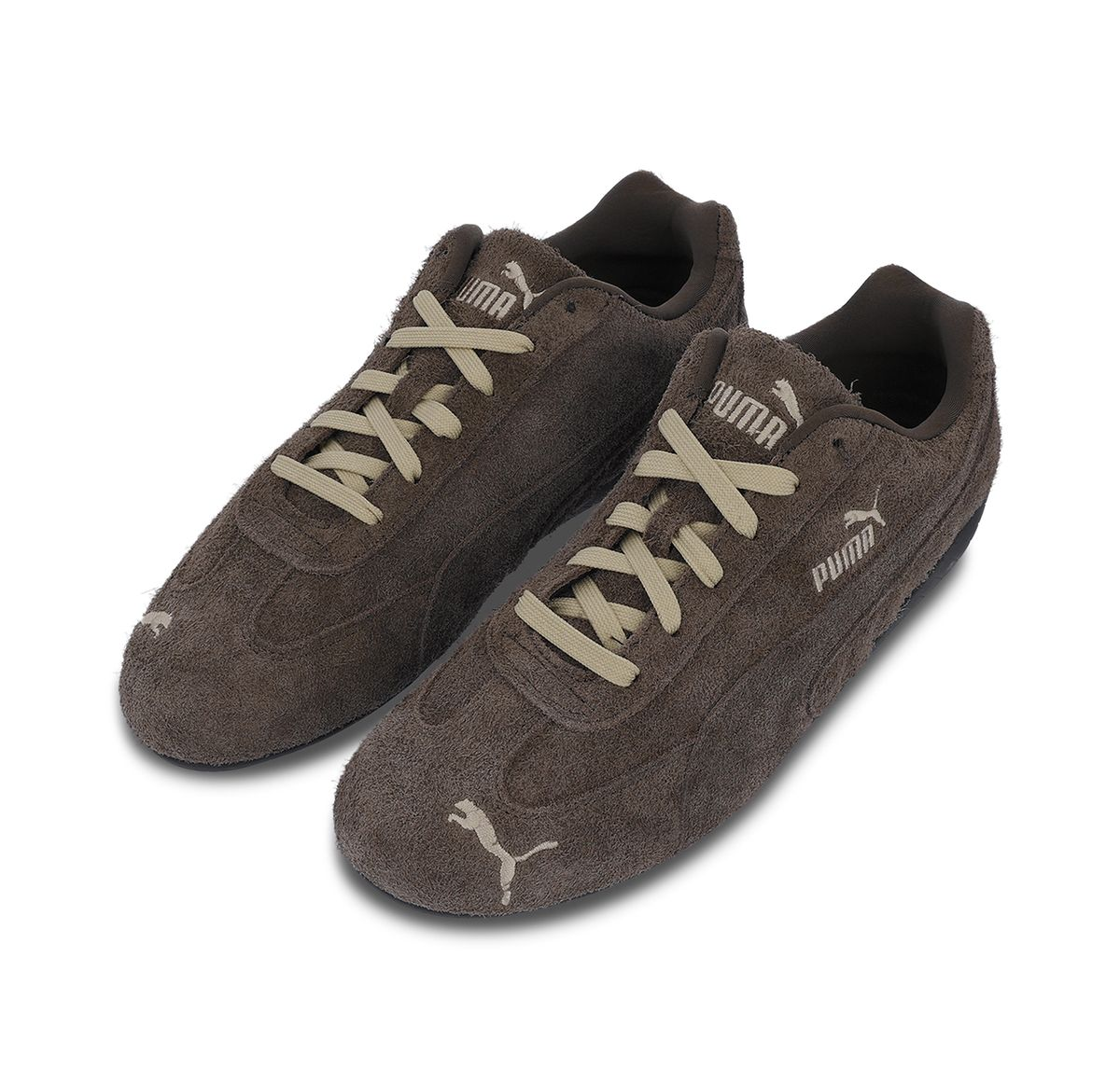 Alternative view of Giày Puma Speedcat Hair Suede ‘Chocolate Black’ 408460-01