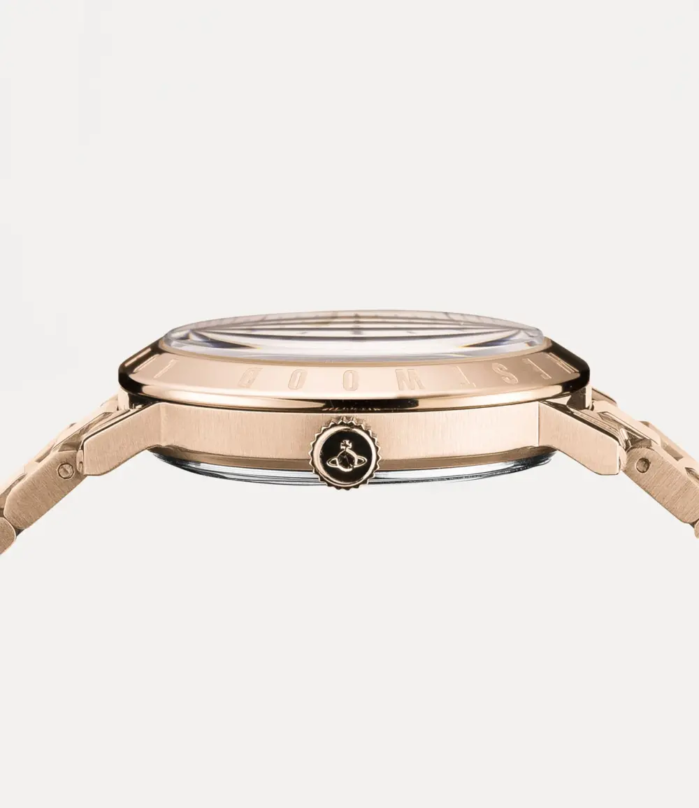 Đồng Hồ Vivienne Westwood Bloomsbury 'Gold Rose' VV152RSRSXXXROSE - Ảnh 3