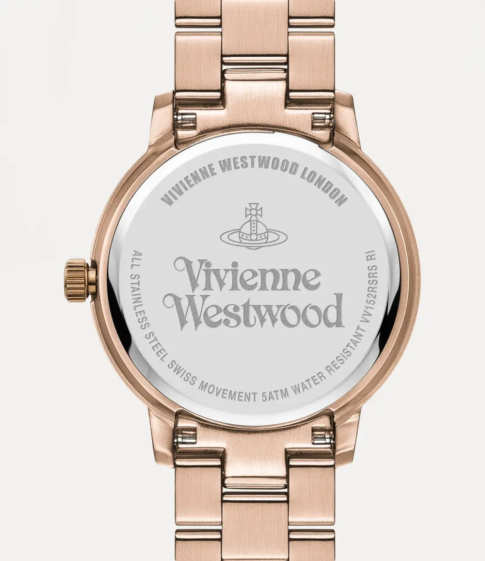 Đồng Hồ Vivienne Westwood Bloomsbury 'Gold Rose' VV152RSRSXXXROSE - Ảnh 2
