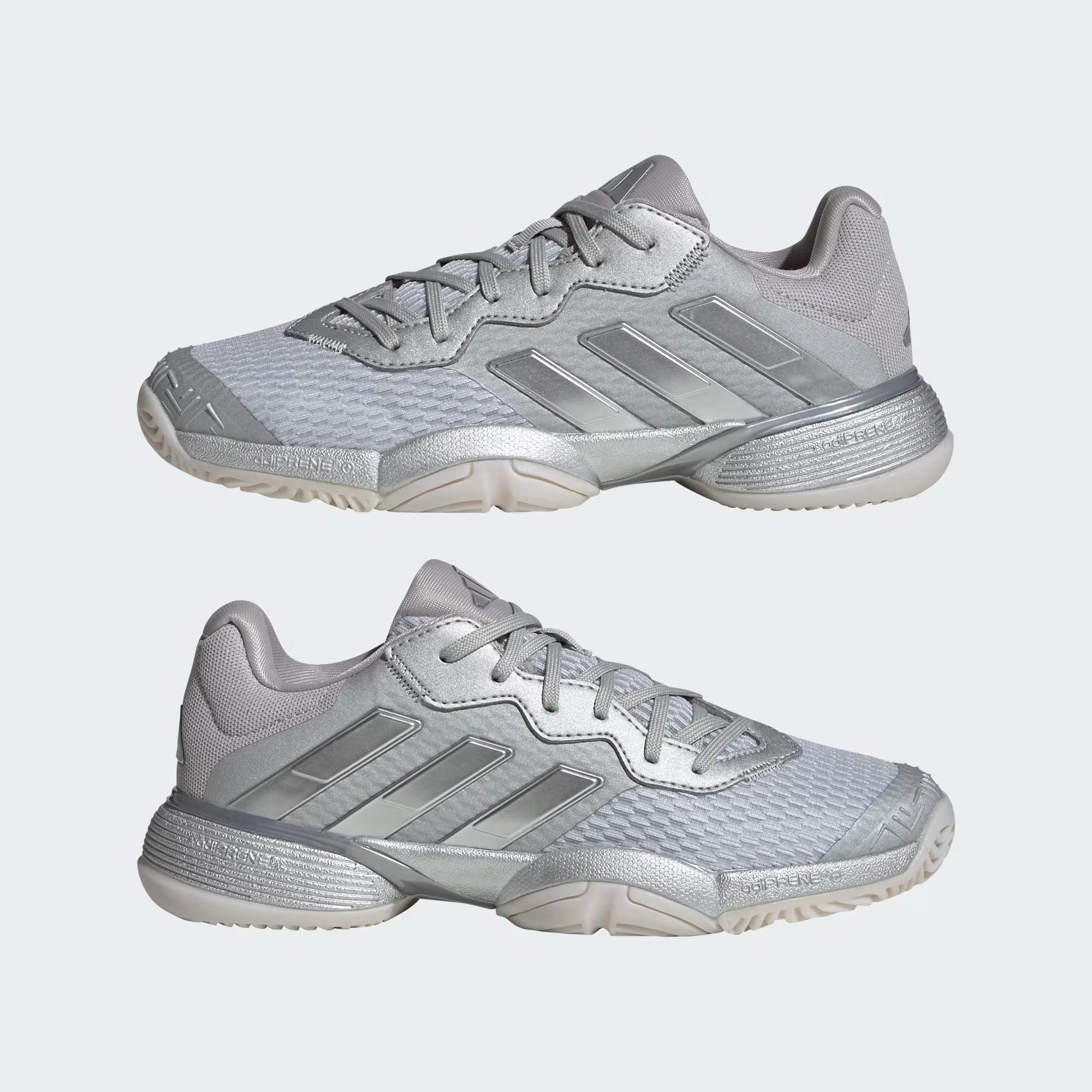 Alternative view of Giày Adidas Barricade 'Silver Metallic' JH5128