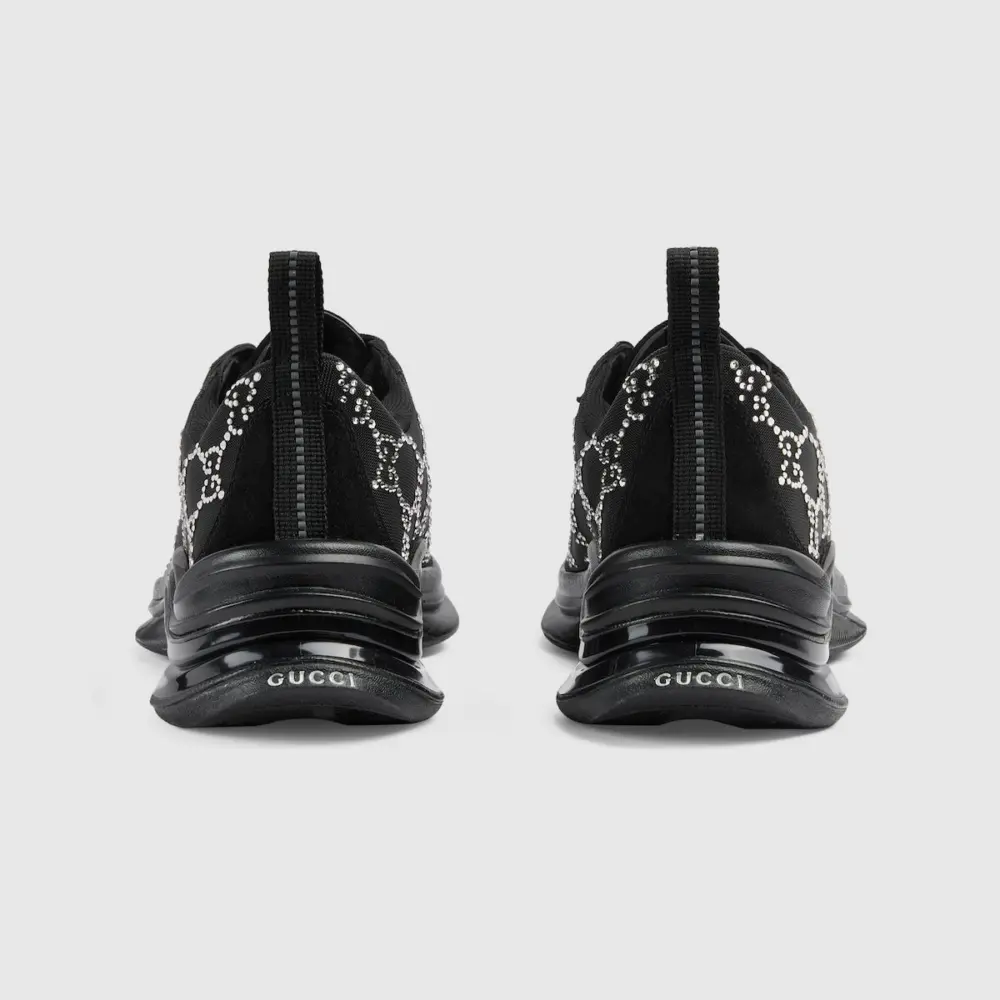 Alternative view of Giày Gucci Run GG Mesh Sneaker 'Black' 58088-FACG4-1099