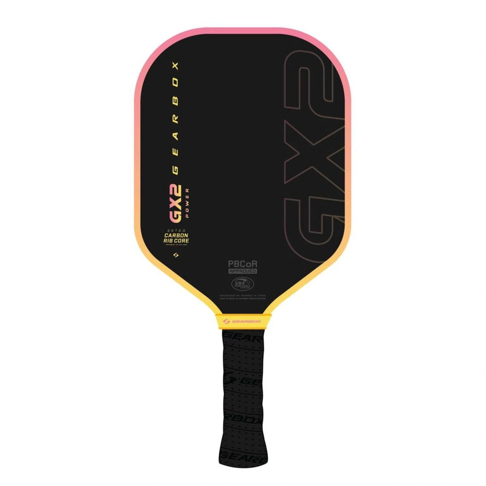 Vợt Pickleball Gearbox GX2 Power Hybrid Limited Edition 'Yellow Pink'