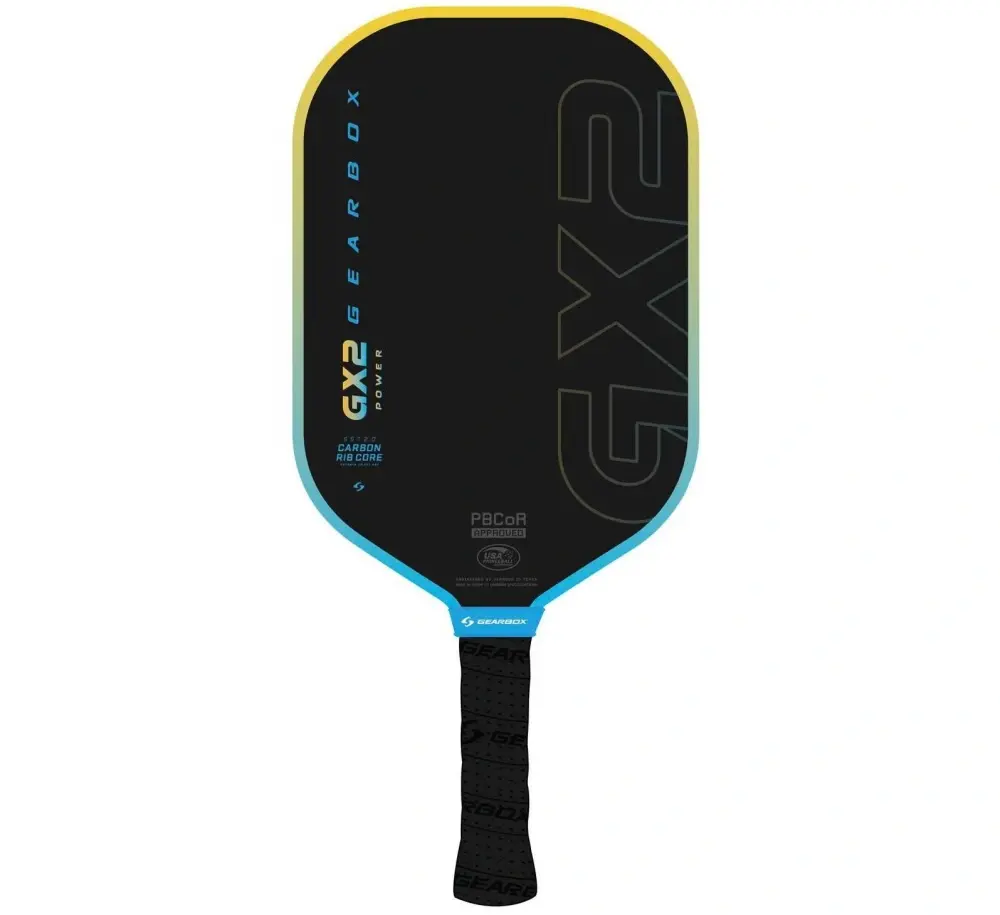 Vợt Pickleball Gearbox GX2 Power Elongate Limited Edition 'Blue Yellow'