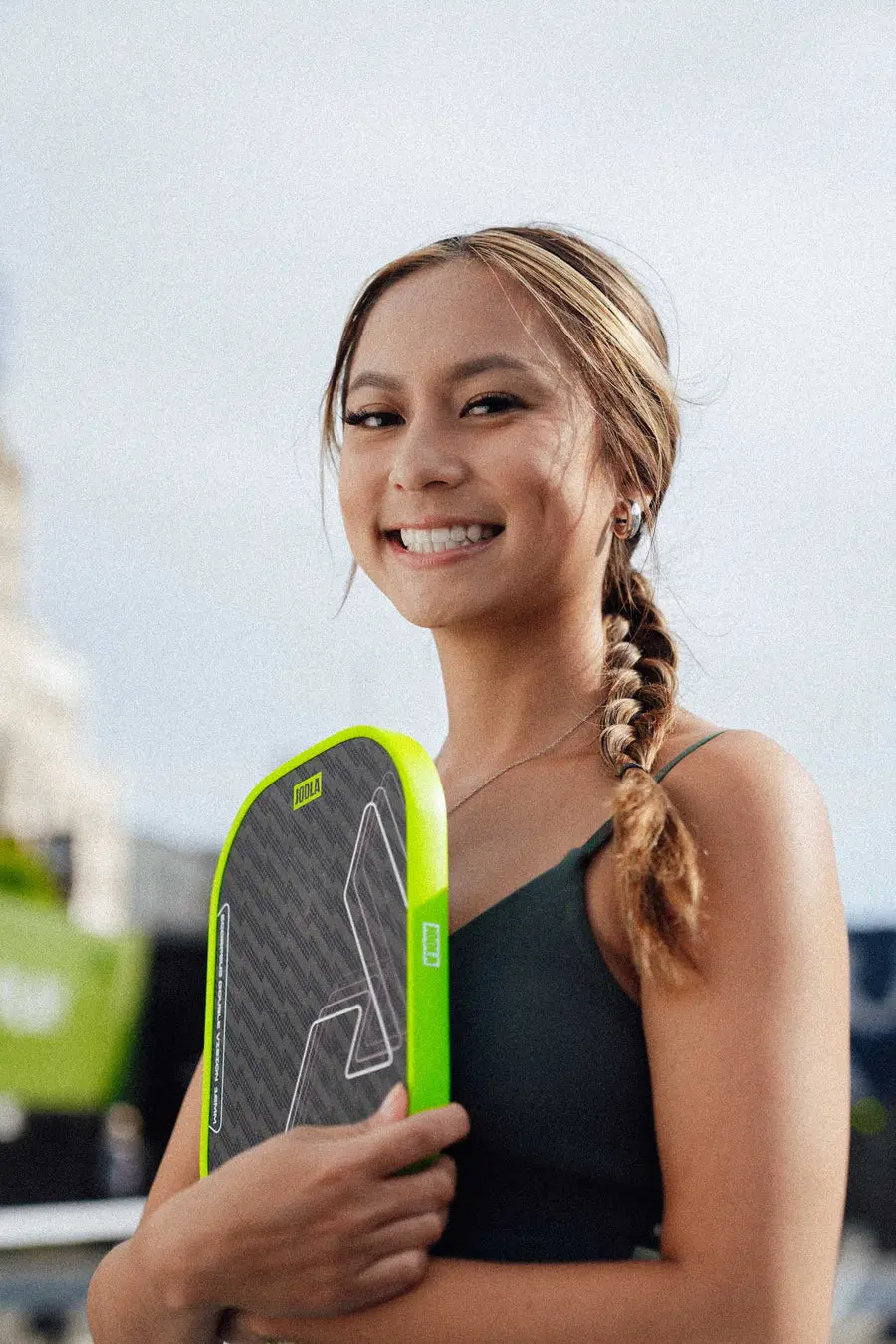Alternative view of Vợt Pickleball Joola Scorpeus Double Vision 16mm 'Green'