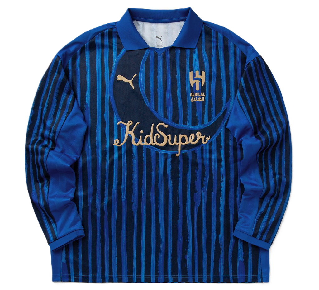 Áo Pumax KIDSUPER Al Hilal SFC LS RETRO 'BLUE' 606849-14