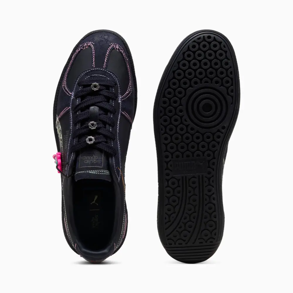 Alternative view of Giày PUMA x SQUID GAME Palermo 'Navy-Bright Melon' 403859-01