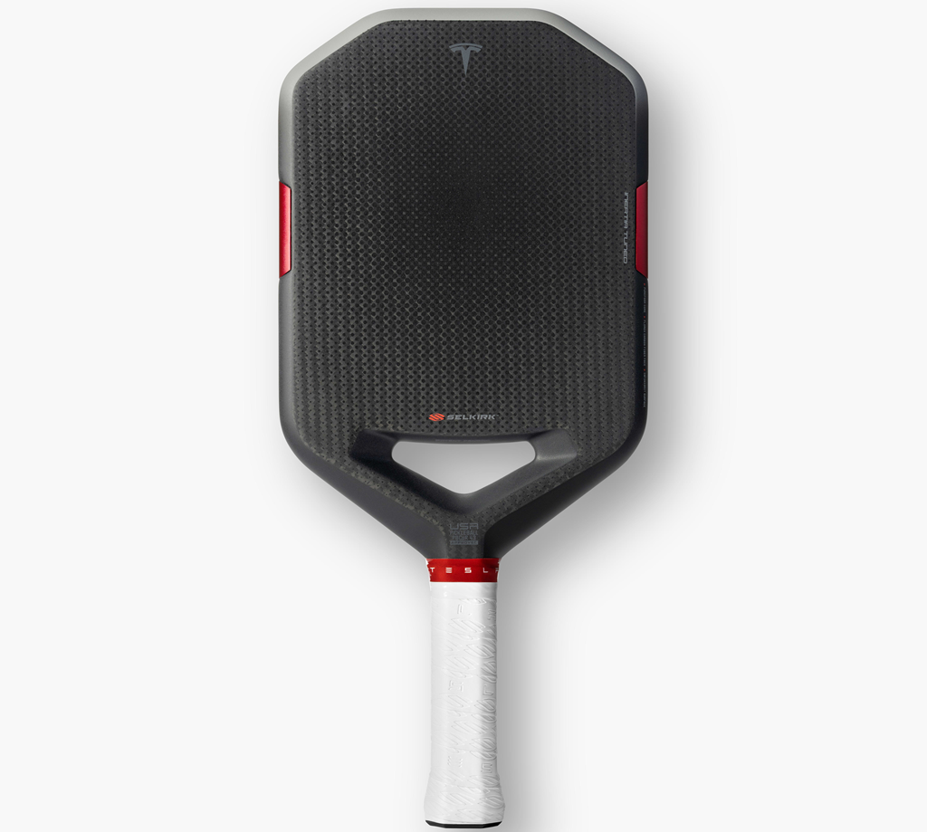 Vợt Pickleball Selkirk x Tesla Plaid 16mm 'Black'