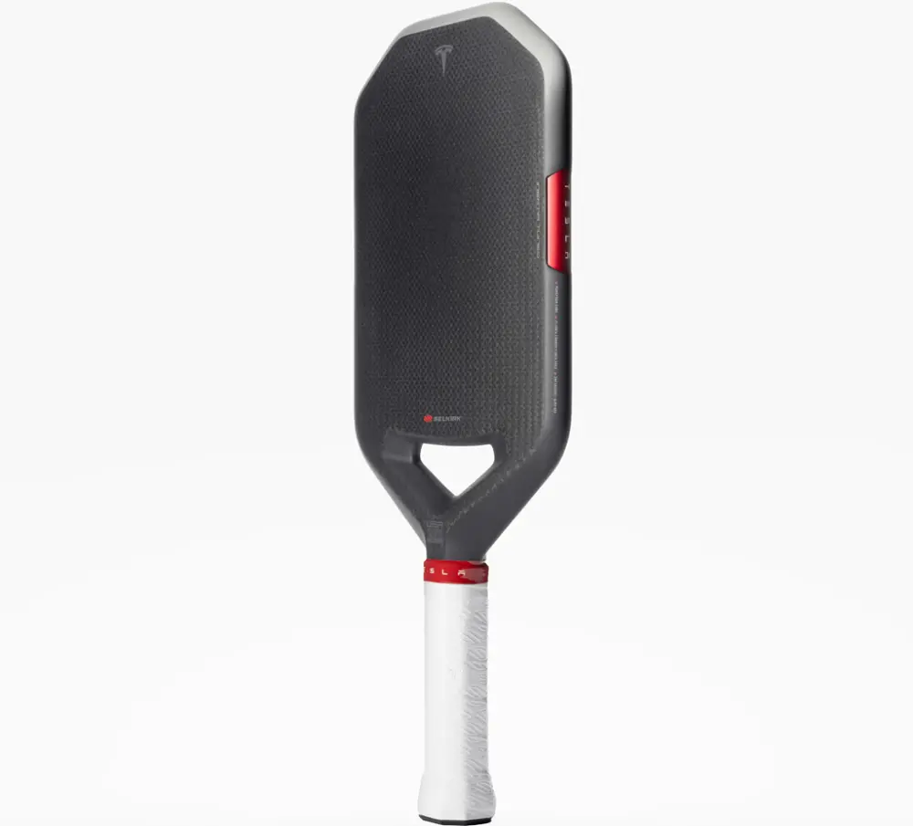 Vợt Pickleball Selkirk x Tesla Plaid 16mm 'Black' - Ảnh 5