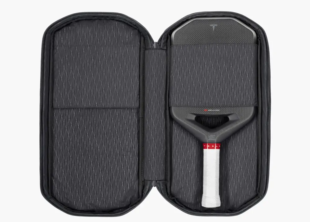 Vợt Pickleball Selkirk x Tesla Plaid 16mm 'Black' - Ảnh 4