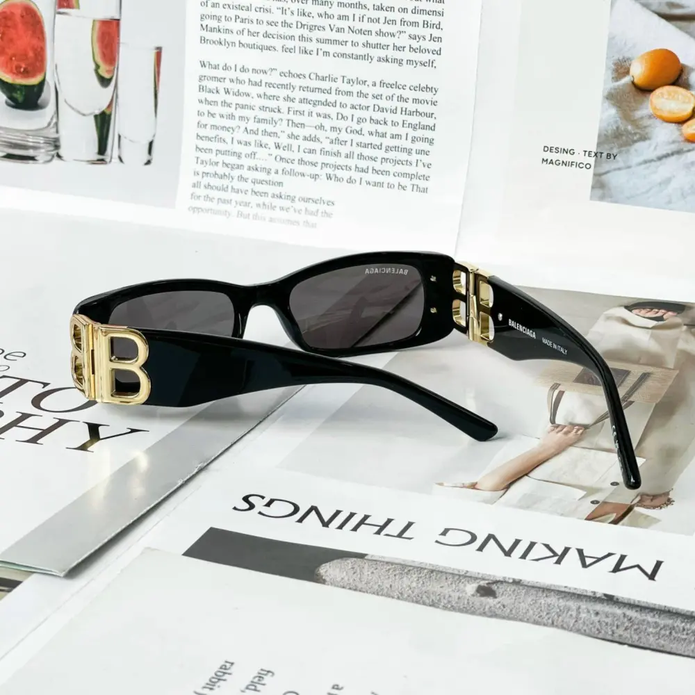 Alternative view of Kính Balenciaga Sunglasses 'Black' BB0096S-001