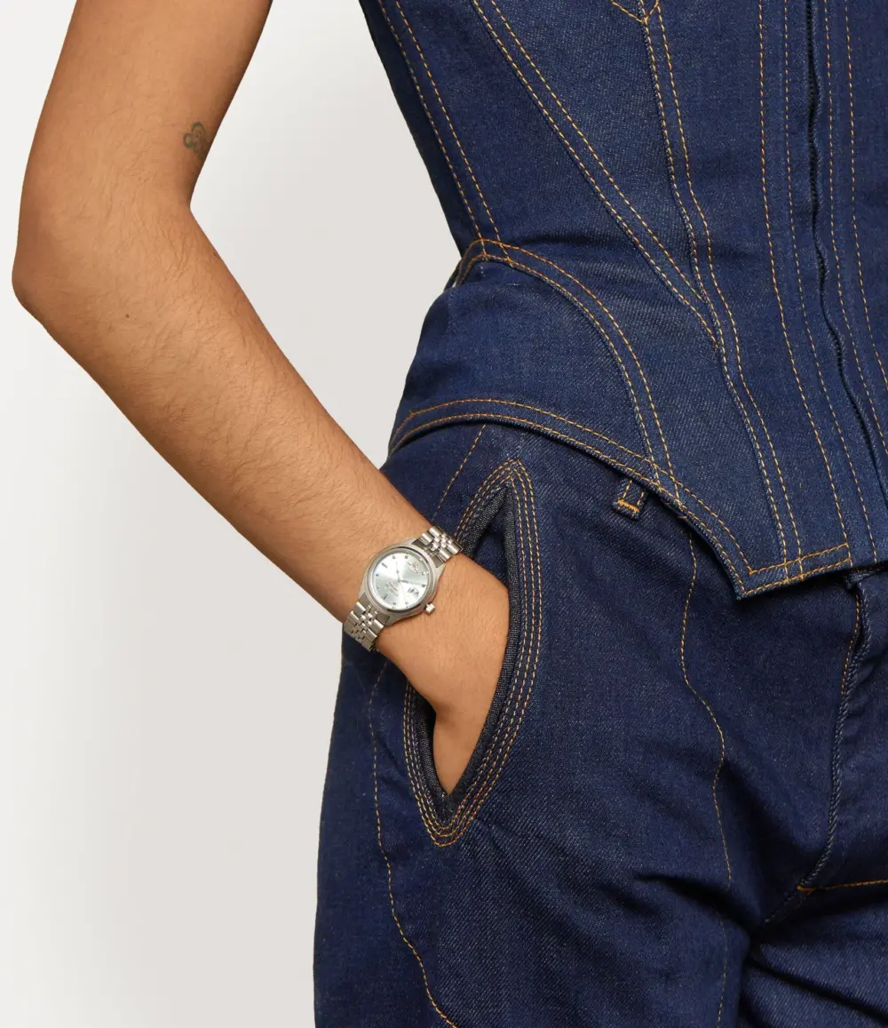 Đồng Hồ Vivienne Westwood Little Camberwell 'Blue' VV311LBLSL - Ảnh 4