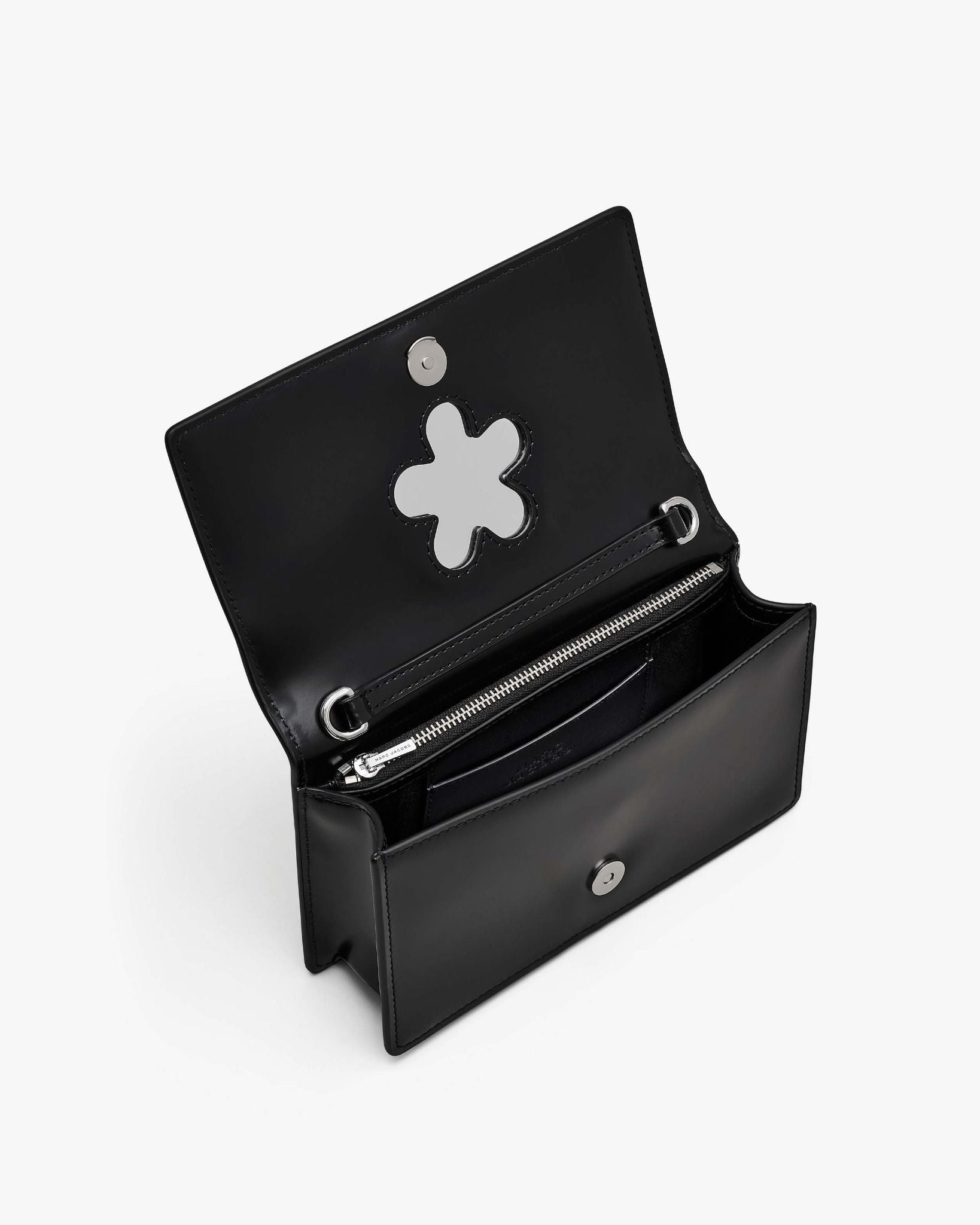 Túi Marc Jacobs Glam Mirror Mini Bag 'Black' 2R5SMN030S01-001 - Ảnh 3