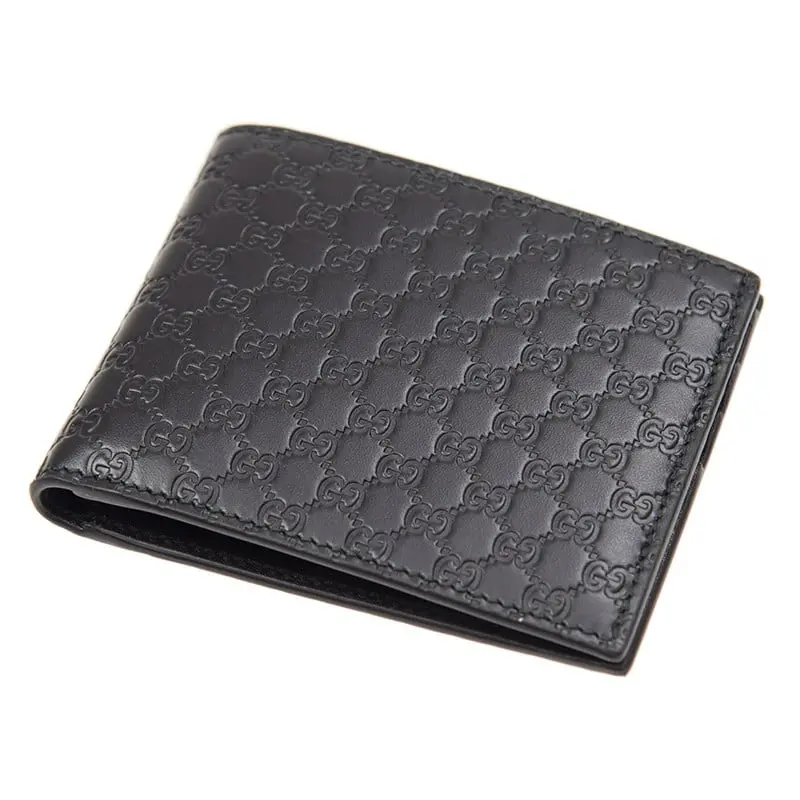Ví Gucci Wallets Short Fold Wallet ‘Black’ 260987-BMJ1N-1000 - Ảnh 5