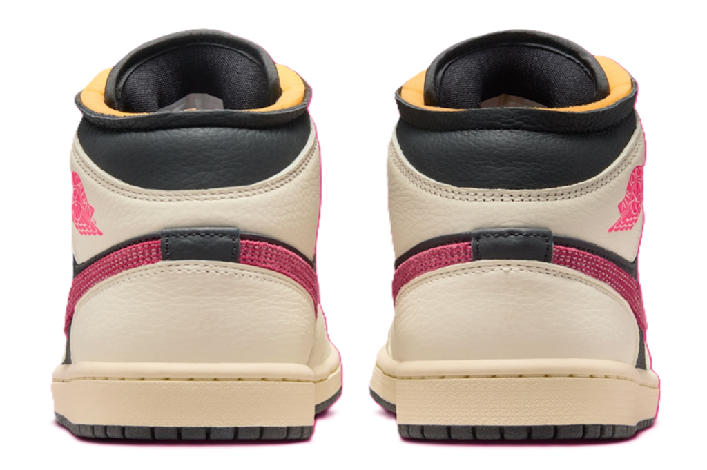 Alternative view of Giày Nike Air Jordan 1 Mid SE Edge ‘Racer Pink’ IB7007-107