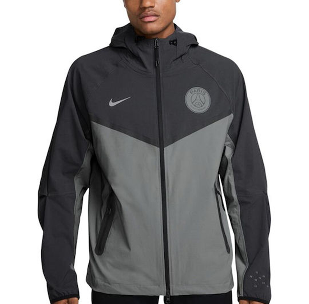 Áo Nike Paris Saint-Germain Tech Windrunner Woven Jacket ‘Particle Grey’ HQ4981-060