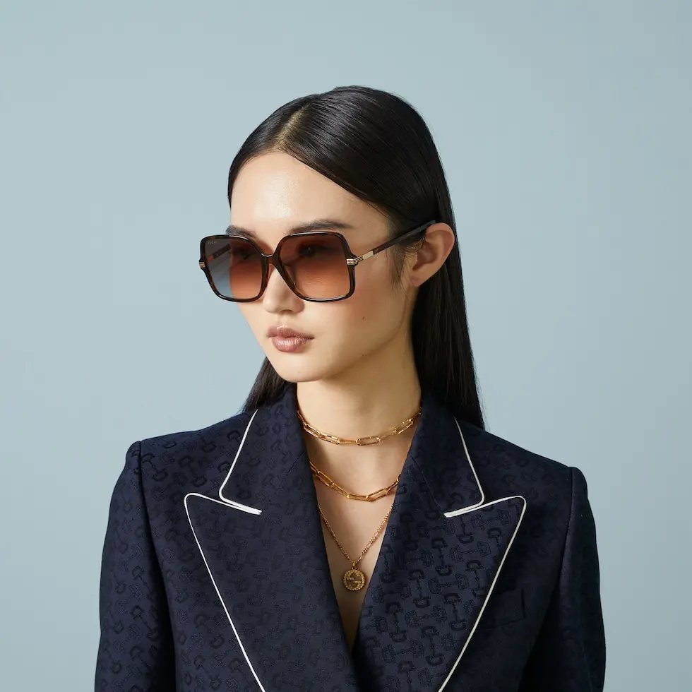 Alternative view of Kính Gucci Sunglasses 'Black' GG1448SA-003