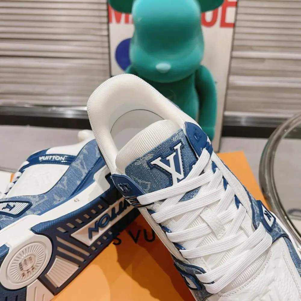 Alternative view of Giày Louis Vuitton Charlie Trainers ‘Blue’ 1AA47Y