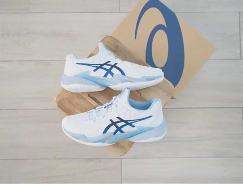 Alternative view of Giày Asics COURT FF 3 NOVAK CLAY 'White' 1041A521-967
