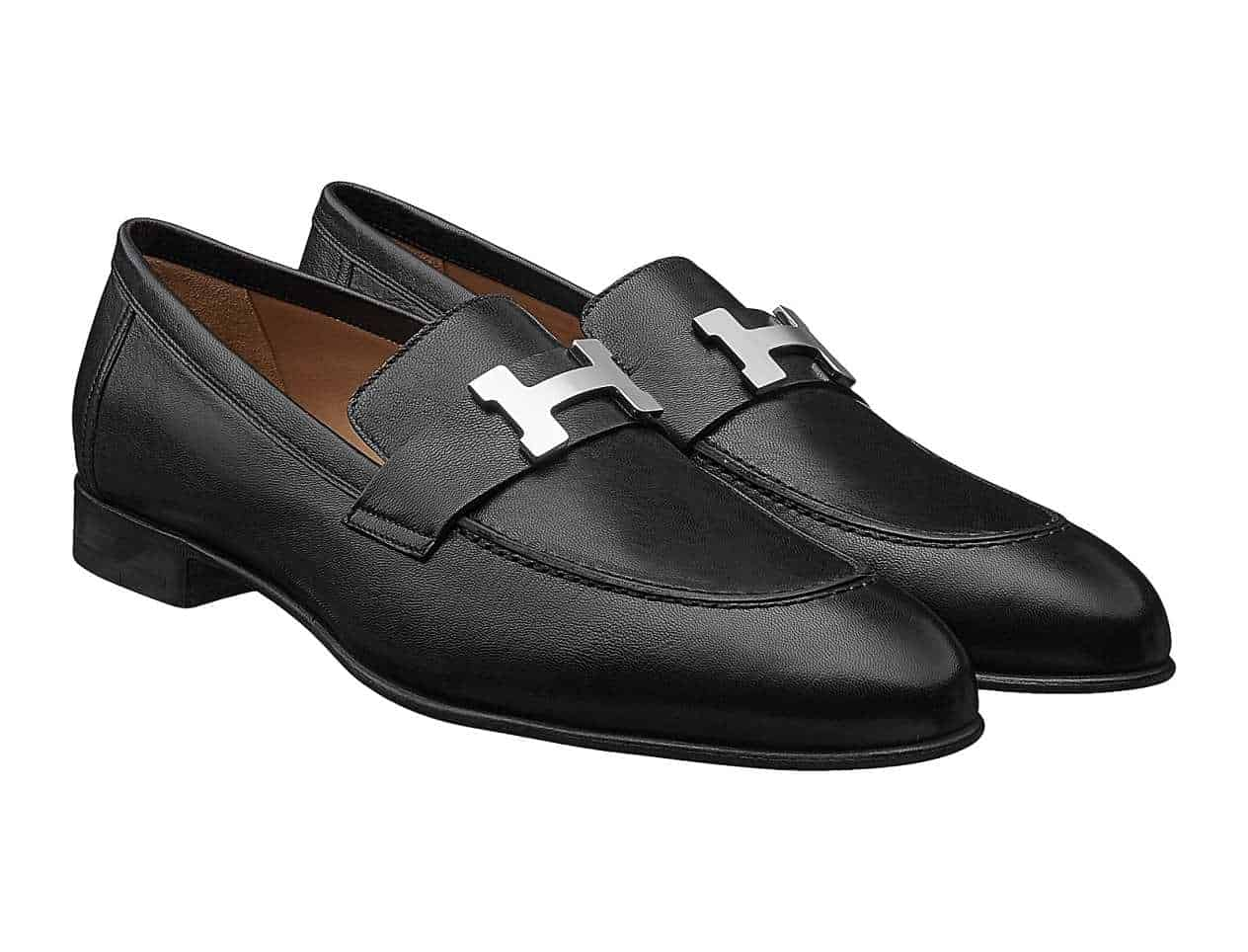 Giày Hermes Paris Loafer ‘Black’ H172368ZA02390 - Ảnh 4