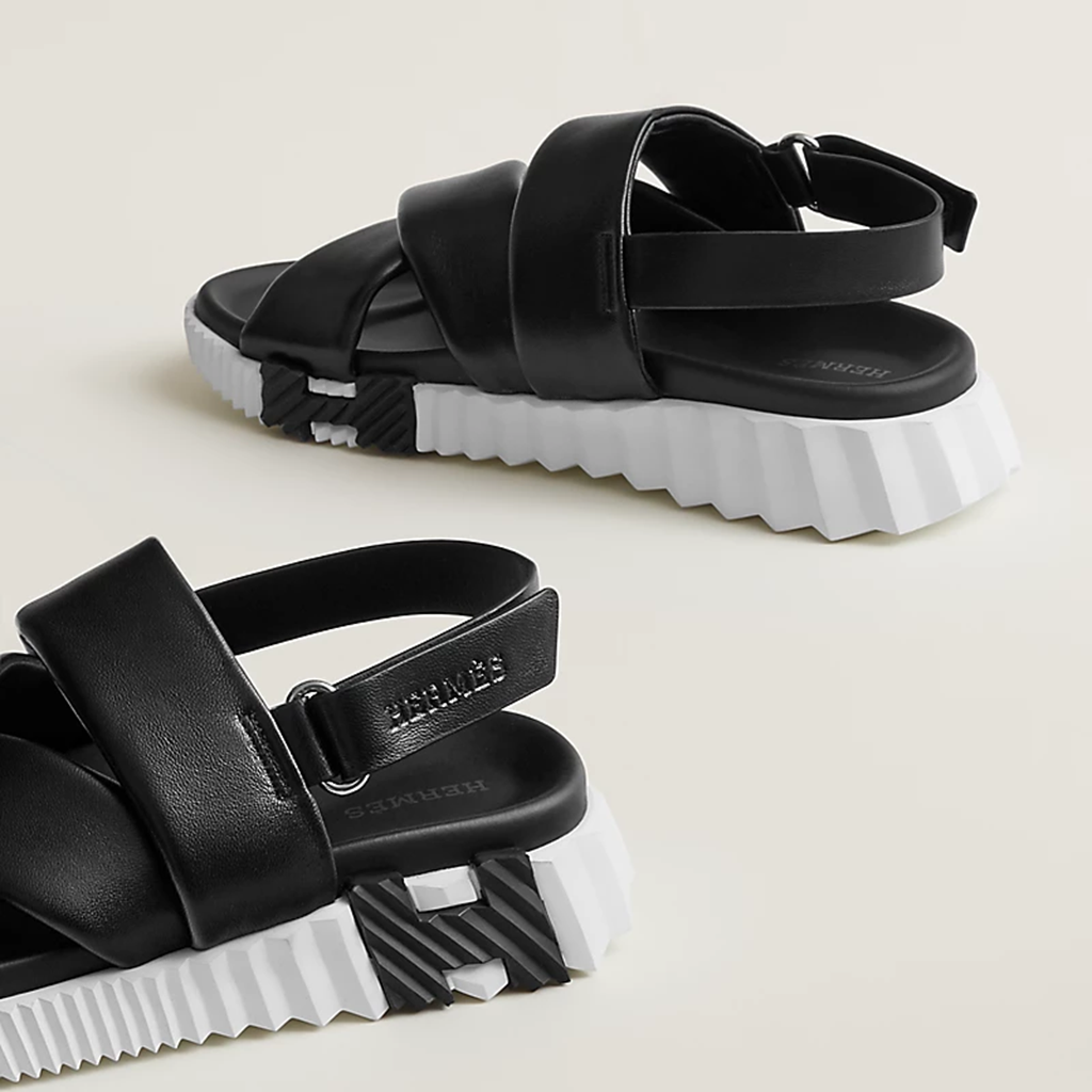 Alternative view of Dép Hermes Electric Sandal ‘Black’ H222160Z-02350