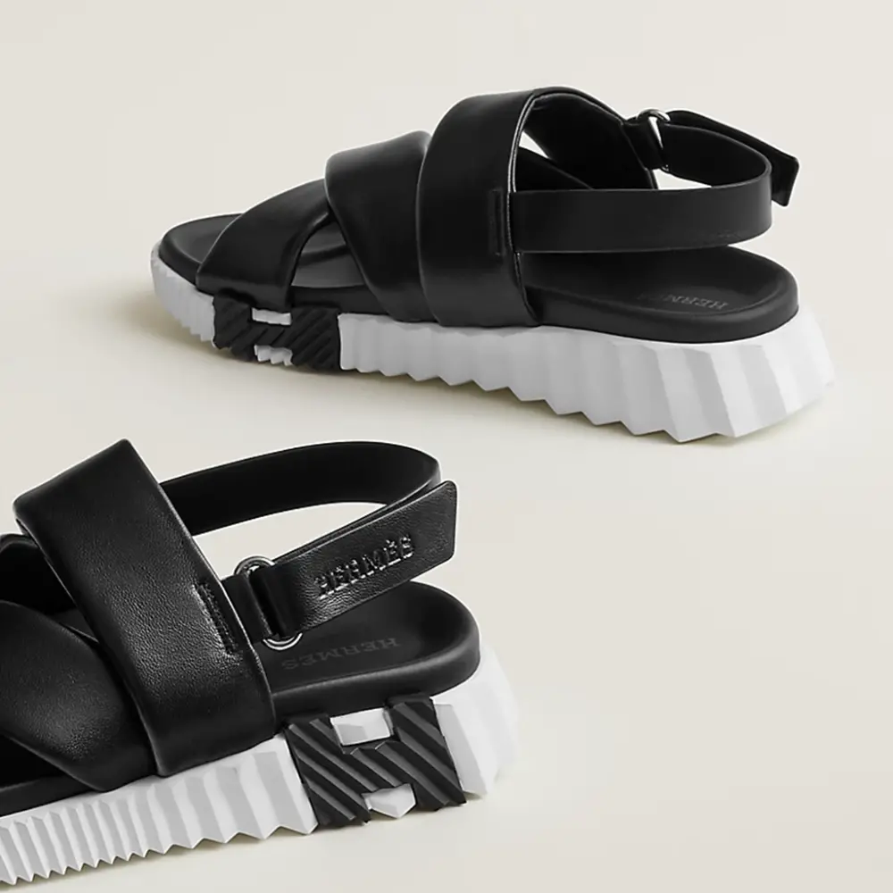 Alternative view of Dép Hermes Electric Sandal ‘Black’ H222160Z-02350