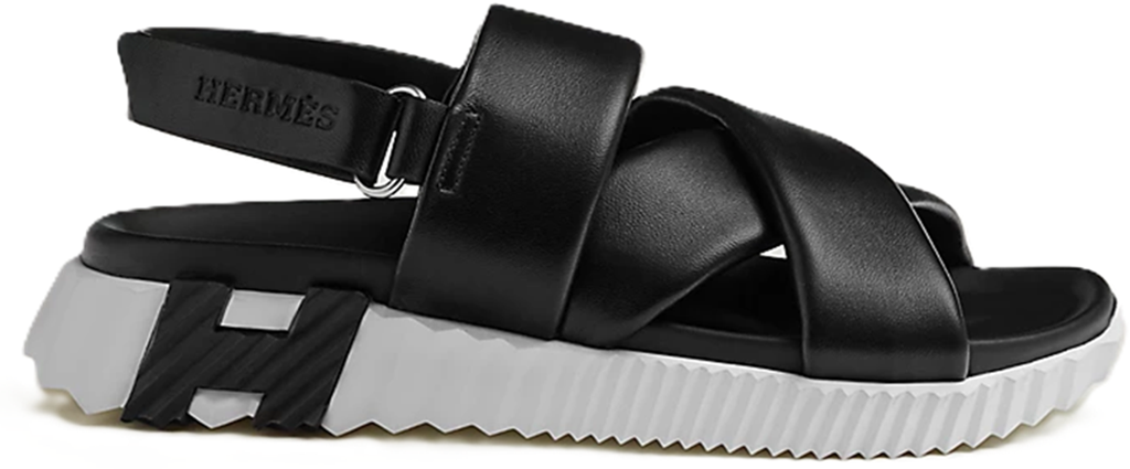 Dép Hermes Electric Sandal ‘Black’ H222160Z-02350
