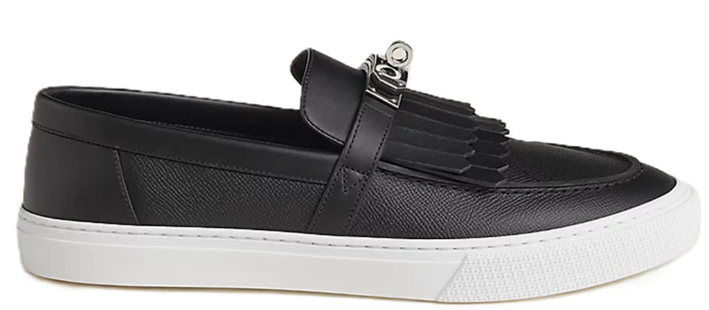 Giày Hermes Game Slip-on Sneaker ‘Black’ H241849ZH02400
