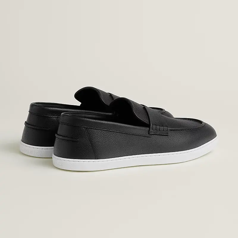 Giày Hermes Job Loafer ‘Black’ H251874ZA01420 - Ảnh 3