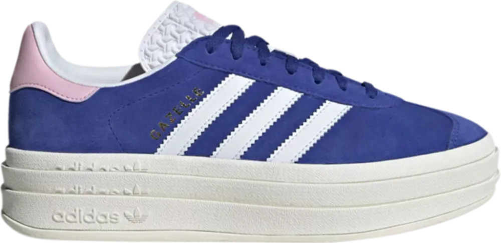 Giày Adidas Gazelle Bold ‘Lucid Blue Pink’ HQ6894
