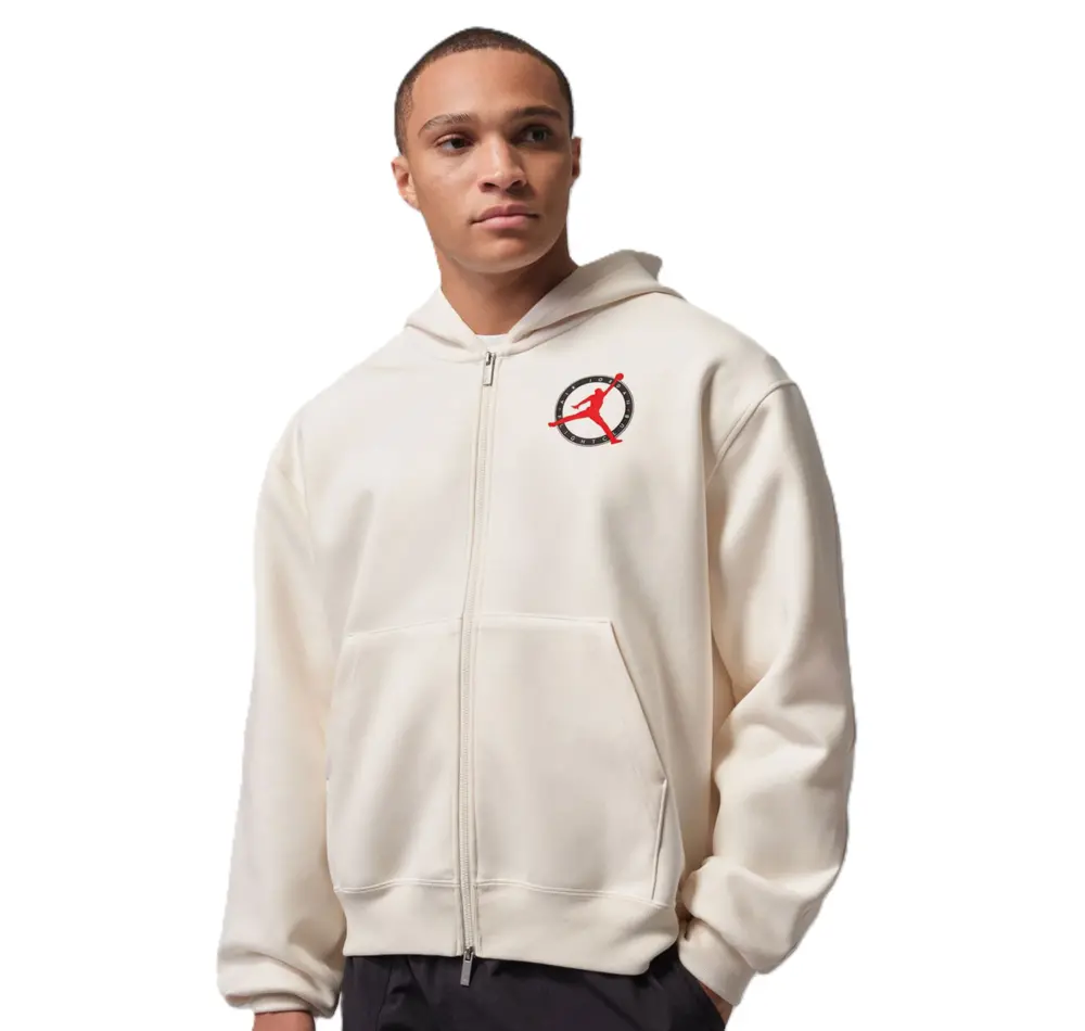 Alternative view of Áo Nike Jordan Flight Club Fleece ‘Beige’ IF1810-110