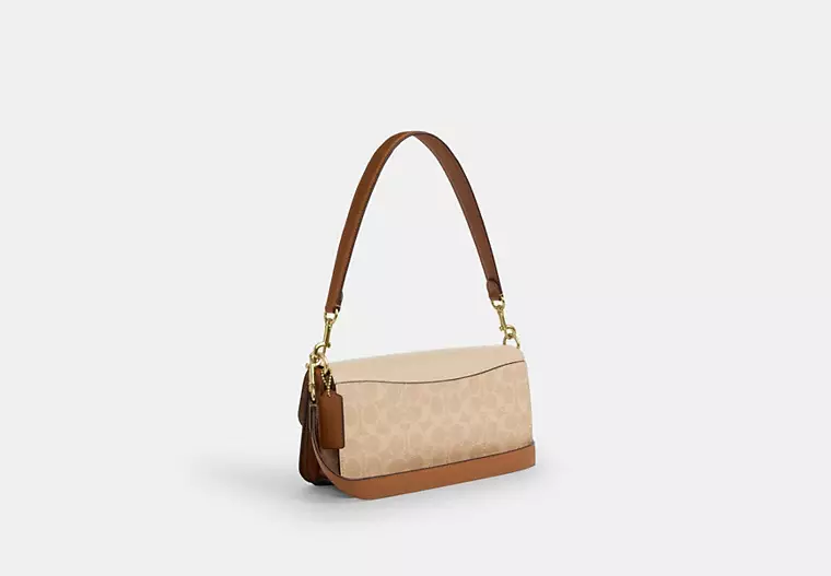Túi Coach Morgan Shoulder Bag In Blocked ‘Tan’ CBT16-IMXI9 - Ảnh 4