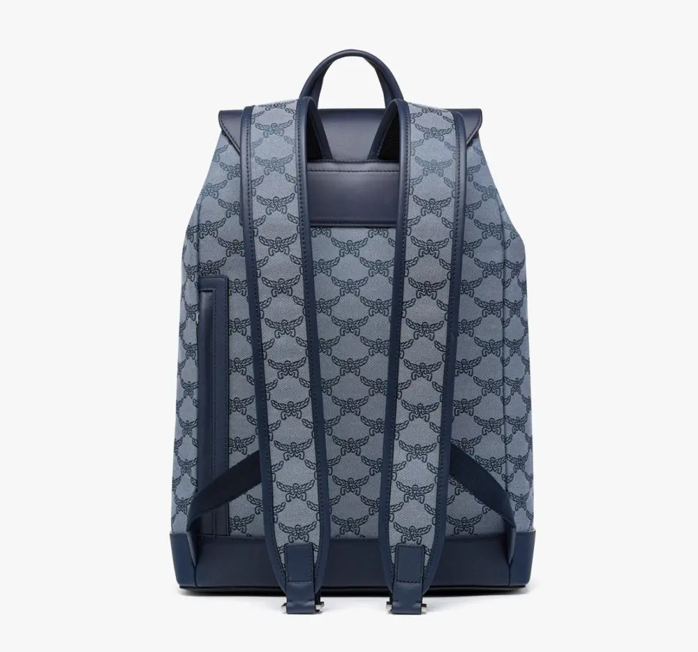 Balo MCM Himmel Drawstring Backpack ‘Blue’ MMKESAC05LI001 - Ảnh 2