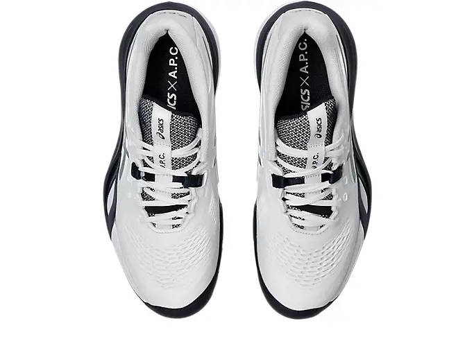 Giày Asics A.P.C. Gel-Resolution X ‘White Midnight’ 1042A297-960 - Ảnh 6