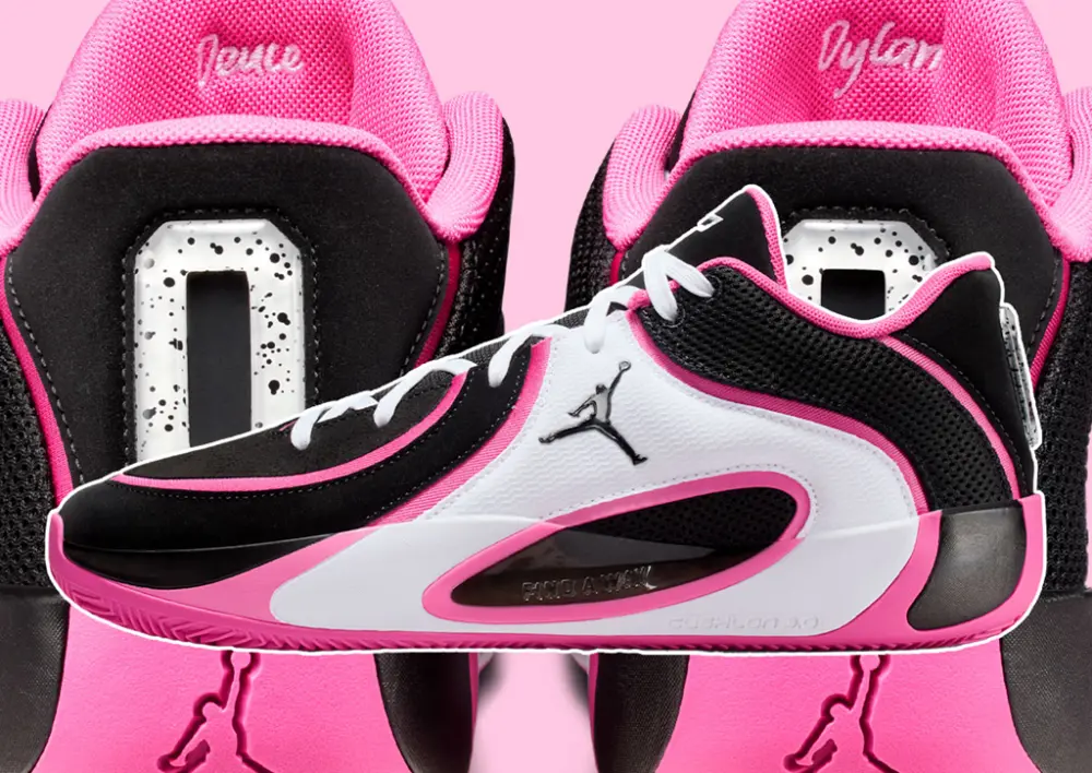 Alternative view of Giày Nike Air Jordan Tatum 4 ‘Black Pinksicle’ HQ4614-006