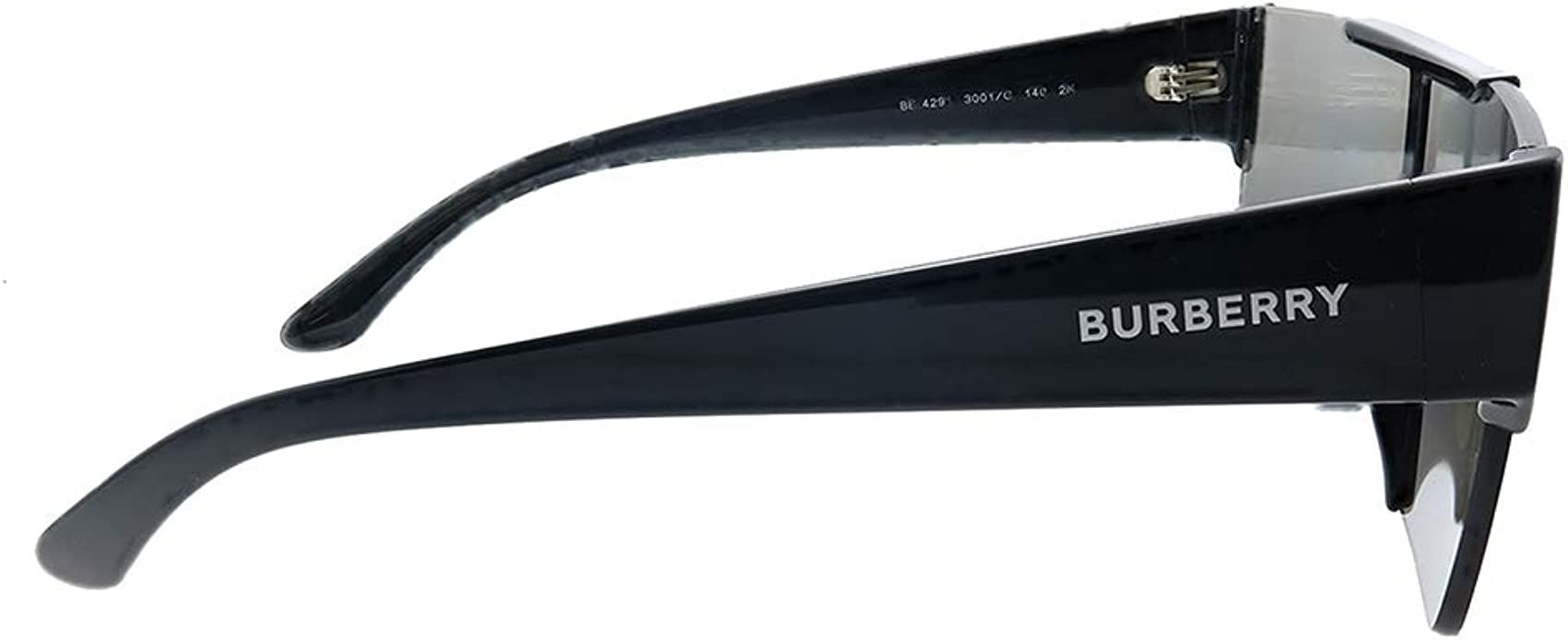 Kính Burberry Plastic Rectangle Sunglasses Gold Mirror Lens 'Black' BE-4291-3001G - Ảnh 5