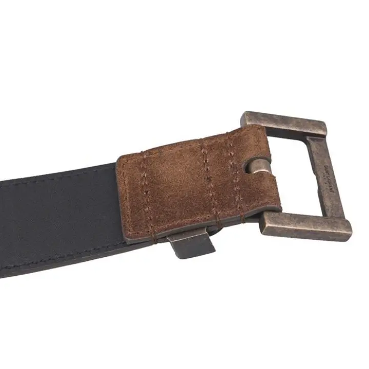 Thắt Lưng Saint Laurent Monogue Belt 'Brown' 634440-0IS0B-2355 - Ảnh 4