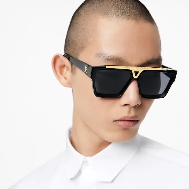 Kính Louis Vuitton 1.1 Evidence Sunglasses 'Black' Z1502W - Ảnh 5
