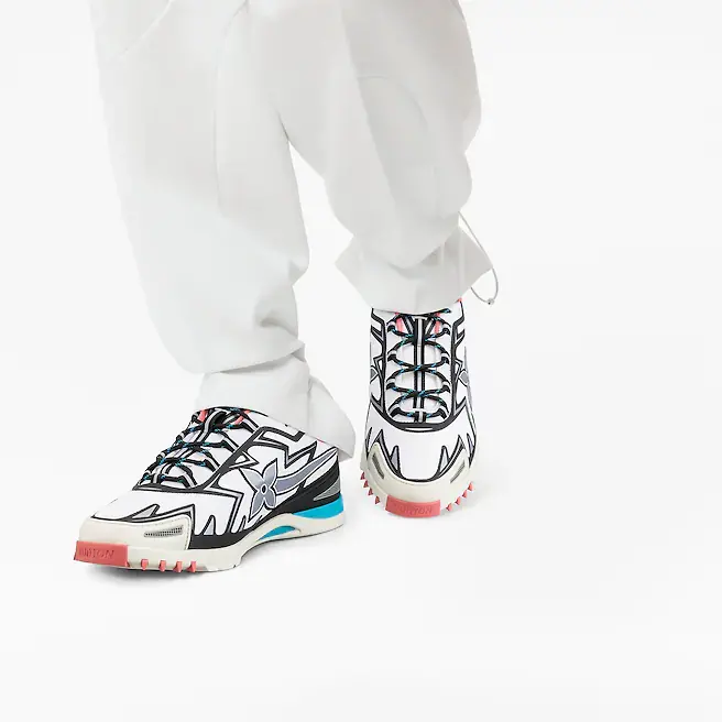 Alternative view of Giày Louis Vuitton Sprint Trainers “White” 1A98XL
