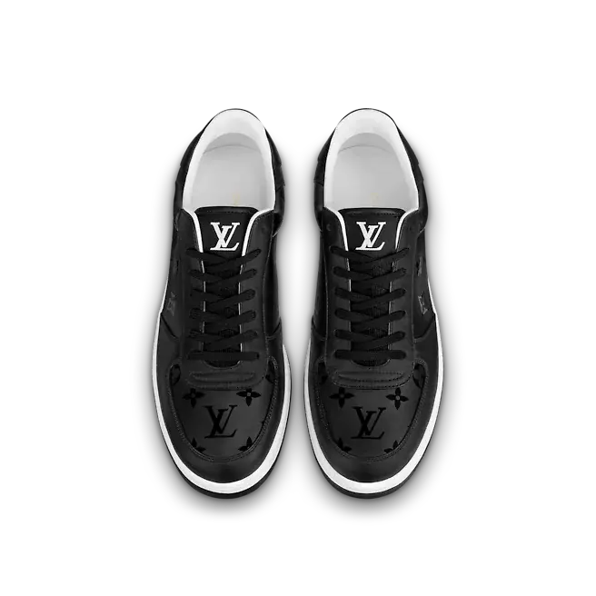 Giày Louis Vuitton Rivoli Trainer “Black” 1A9FGX - Ảnh 4