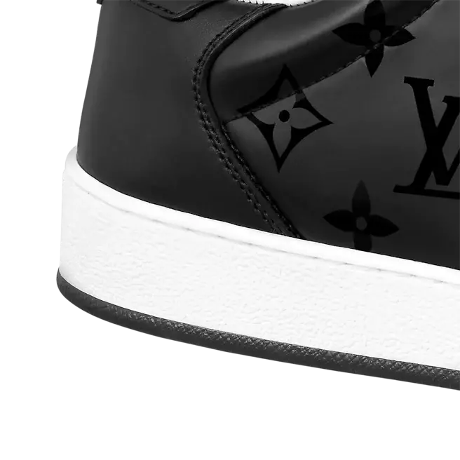 Giày Louis Vuitton Rivoli Trainer “Black” 1A9FGX - Ảnh 5