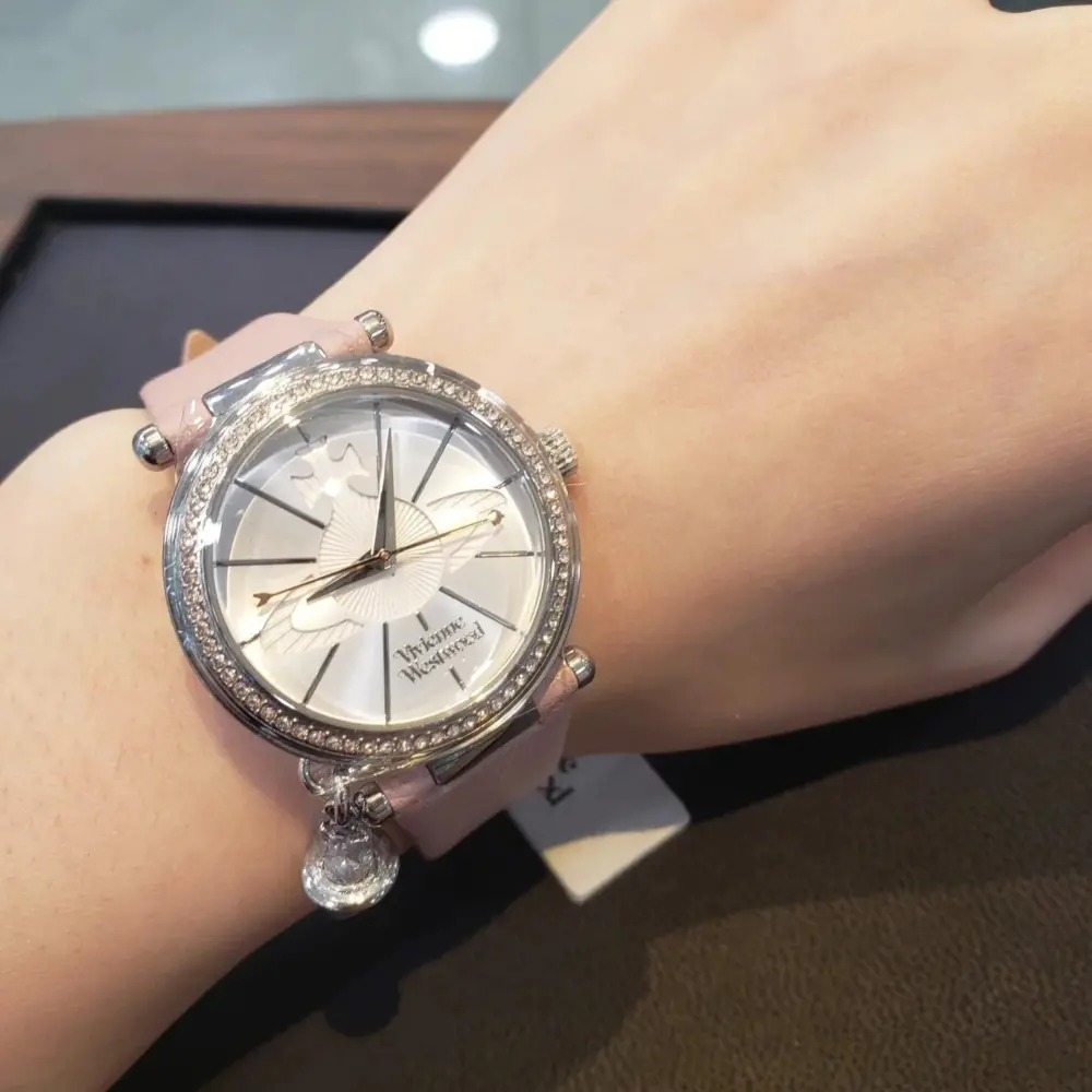 Đồng Hồ Vivienne Westwood Orb 'Silver' VV006SLPK - Ảnh 4